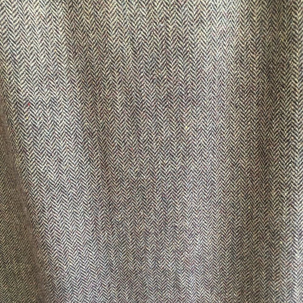 Vintage  Chadwicks Brown Wool Maxi Skirt - Picture 4 of 5
